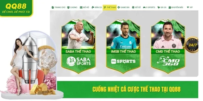 QQ88 🎖️ Nhà Cái Casino QQ88 Webs Link Vào Mới Nhất T5/2025 16 Cuồng nhiệt cá cược Thể thao tại QQ88